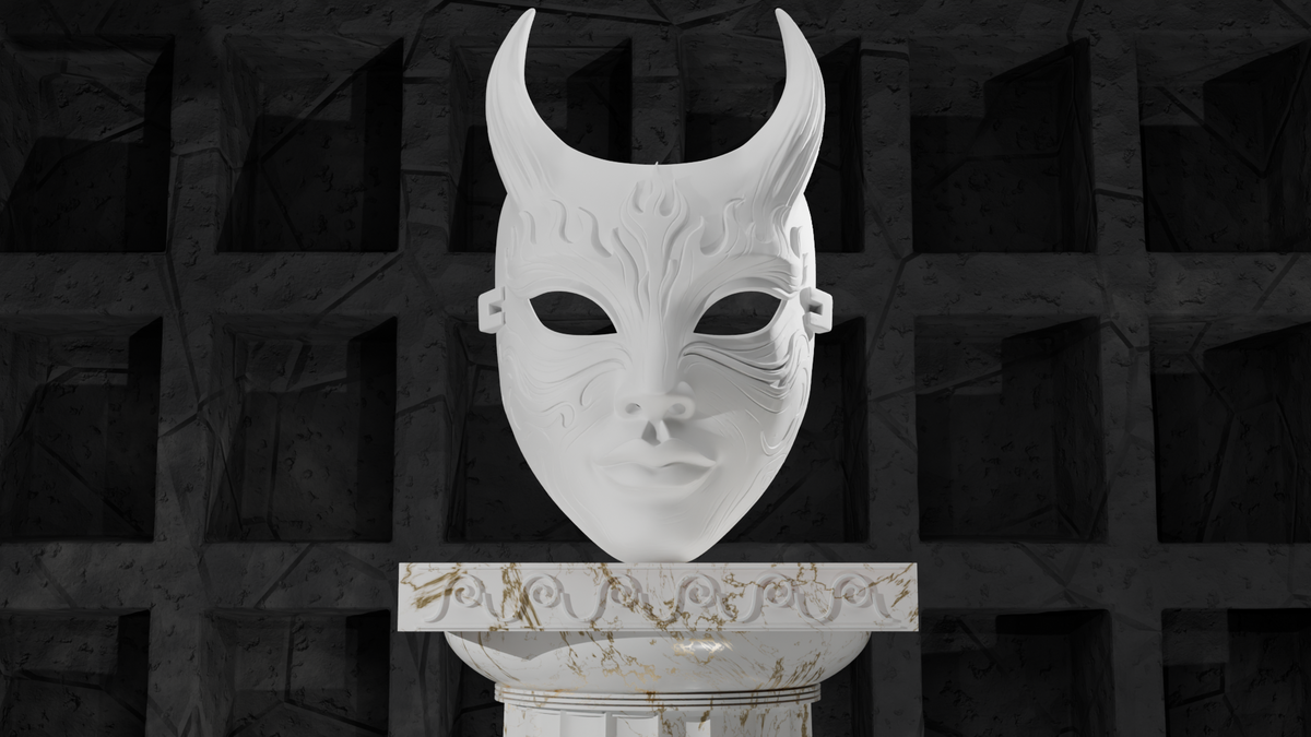 Ember Flame Mask