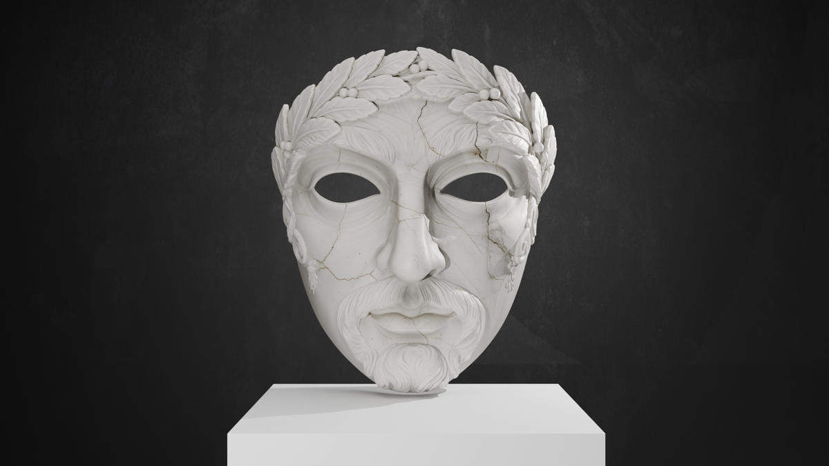 Aurelius Roman Mask