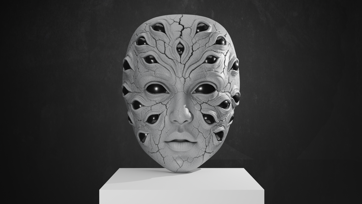 Widow Spider Mask